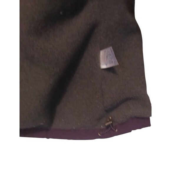Lands End Squall Insulated Coat Jacket Womens Large 14-16 Purple Utility Chore - Picture 6 of 13